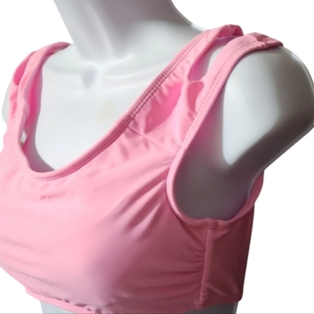 No Boundaries Pink Activewear Top